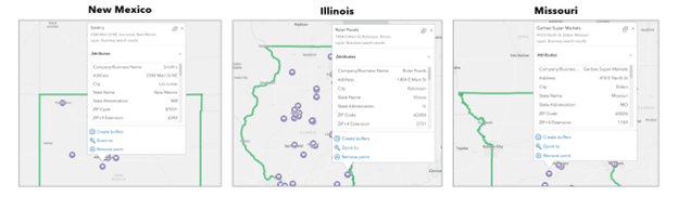 Comparison of Kroger results regionally