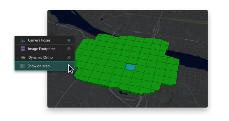 Intuitive map-centric interface.