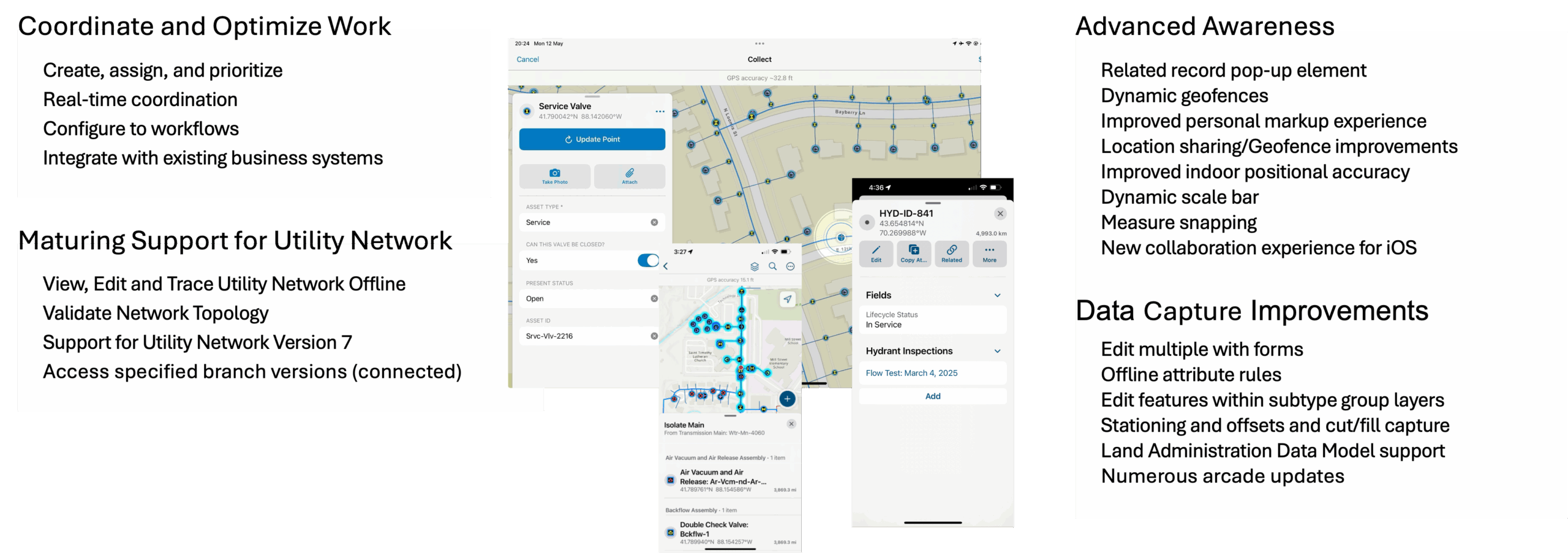 The 25.2.0 release introduced tasks, offline utility network support, and numerous improvements to map viewing and data capture.