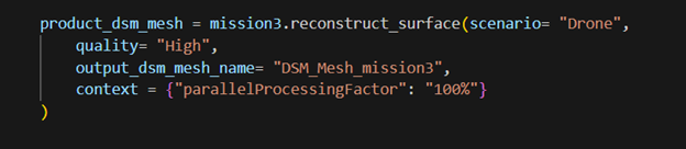 PPF for ArcGIS API for Python Reality Mapping reconstruct surface mission method