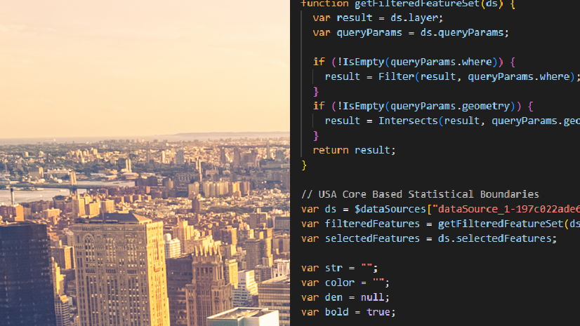 Try advanced formatting with Arcade in ArcGIS Experience Builder