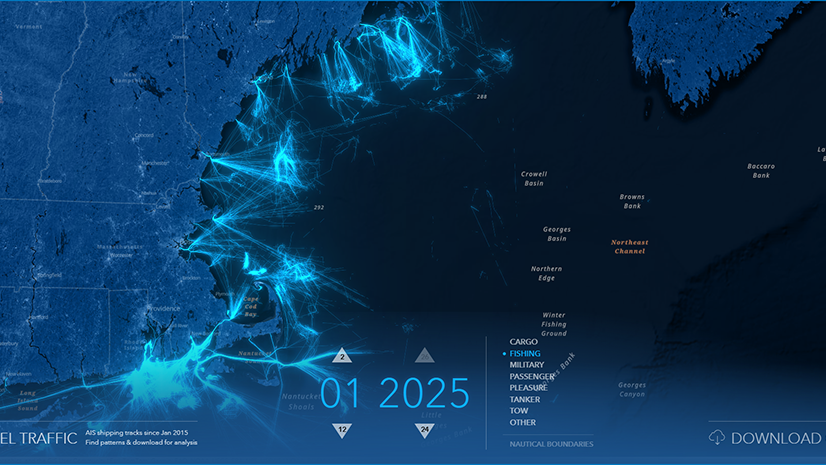 From Vector Tracks to Density Rasters: Mapping Vessel Activity with ArcGIS Model Builder