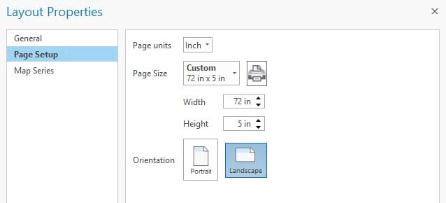 Set a custom page size