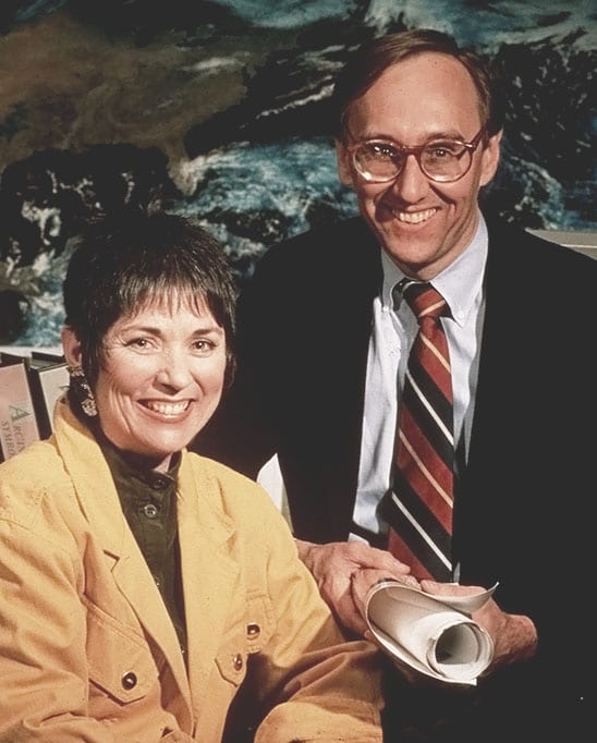 Jack and Laura Dangermond when they first cofounded Esri