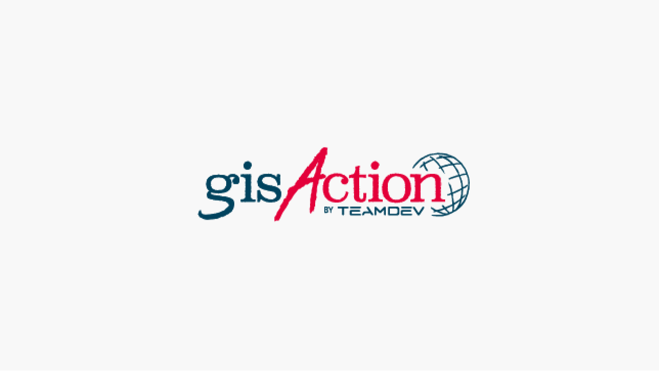 Logo for gisAction 