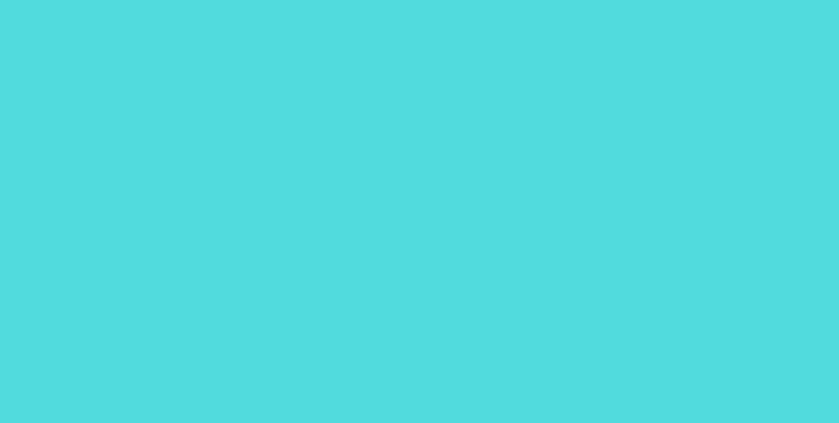 Teal blue color block