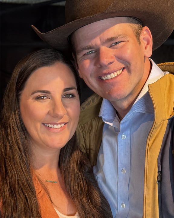 Crystal and Kirby Hays smiling