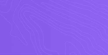 Purple background with white wavy lines