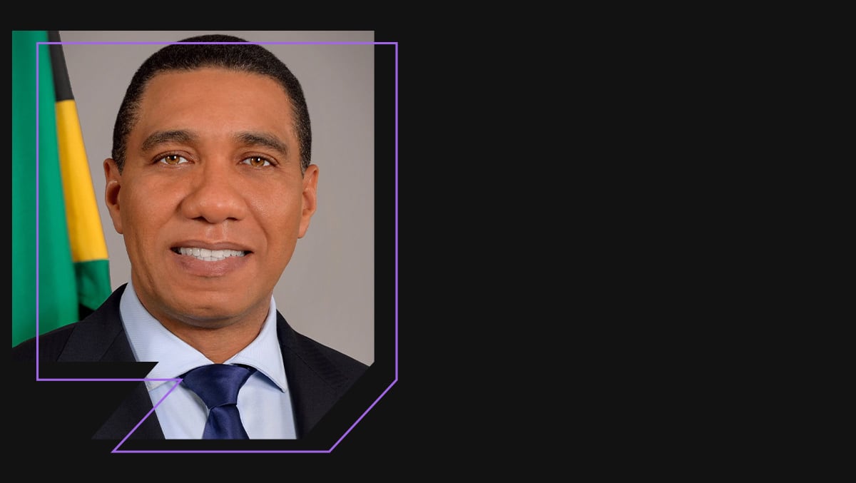 Portrait of Andrew Michael Holness