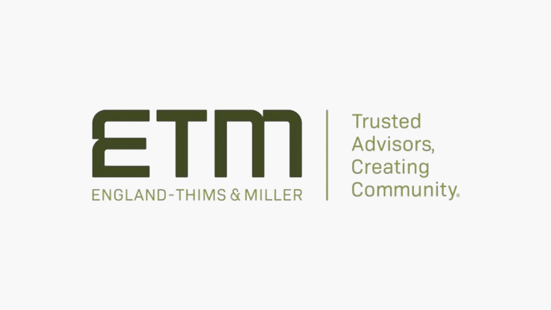 Logo for England-Thims & Miller, Inc.