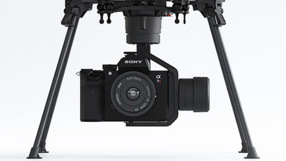 Drone platform The Freefly Astro carries the 60 MP Sony a7r IV camera as its mapping payload