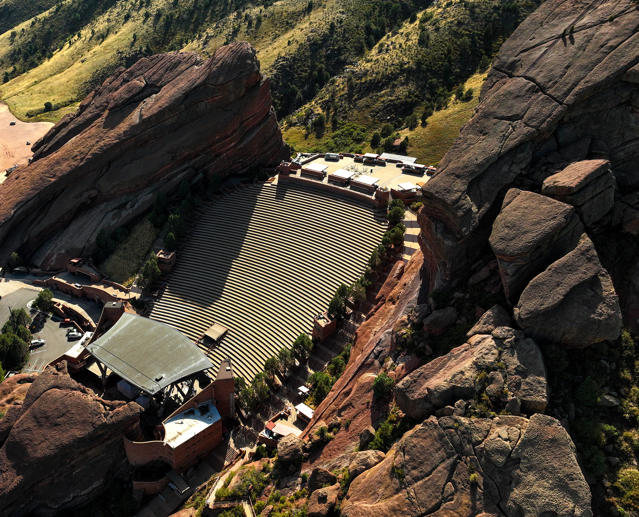 Drone captured imagery and terrain data comes to life using location data management in this animation