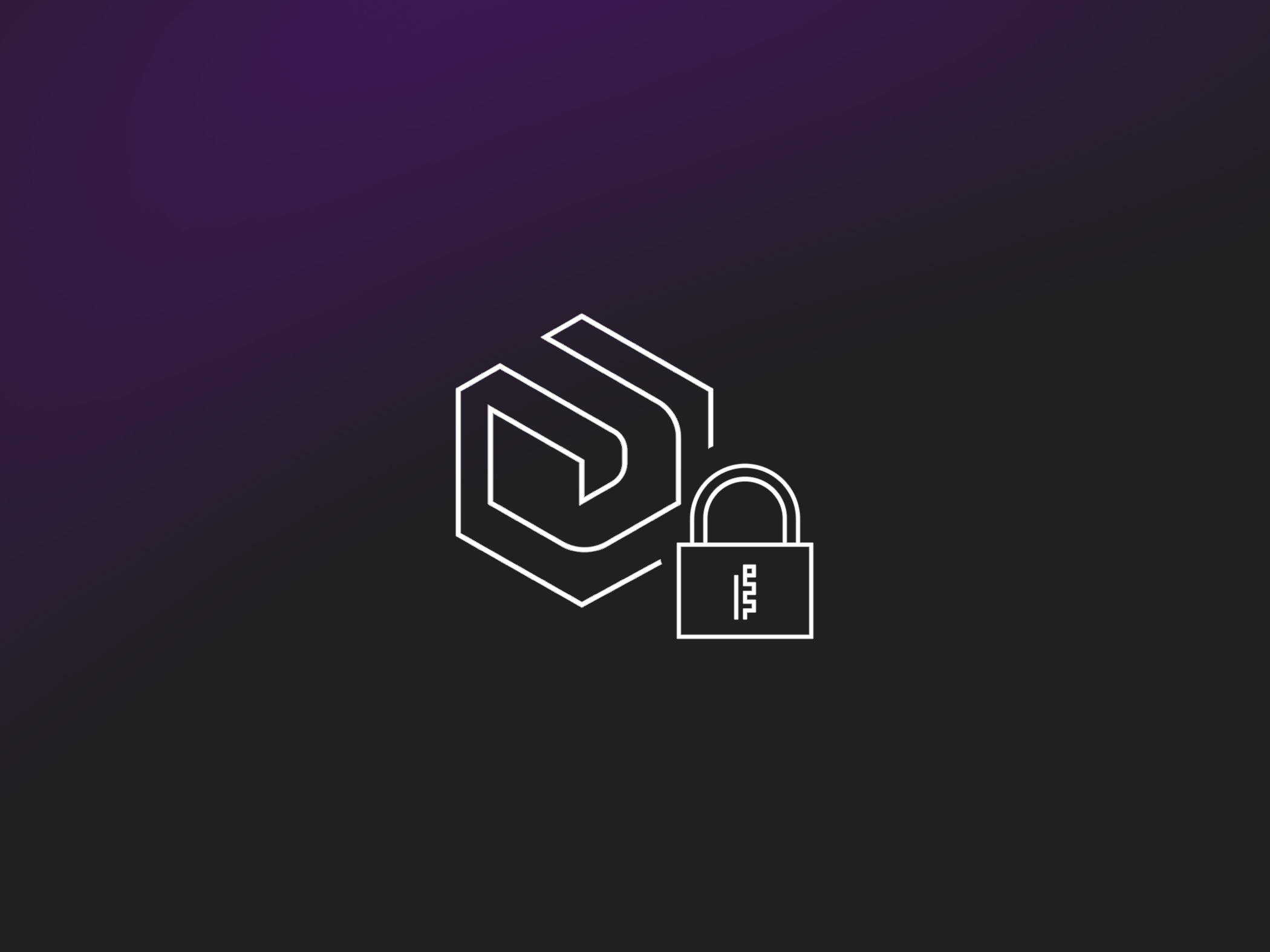 An icon of the ArcGIS Enterprise logo alongside a padlock