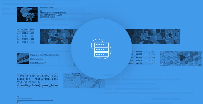 Codice Python in un Jupyter Notebook che mostra mappe, grafici e analisi.