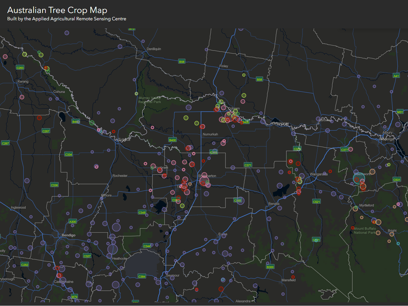 Dark map with connected data points and networks, illustrating real-time updates and seamless offline synchronization