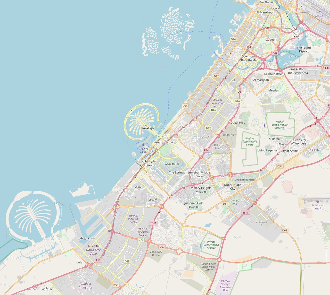 OpenStreetMap | Fonds de carte Esri
