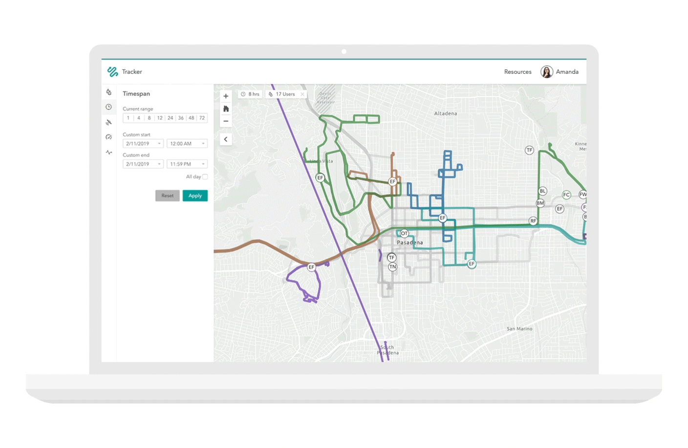 Tracker for ArcGIS Workforce Tracking App