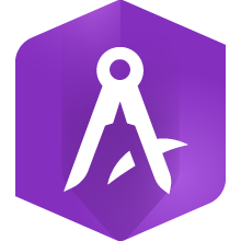 Image of the ArcGIS App Studio purple icon