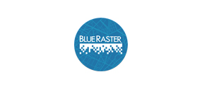 Blue Raster banner