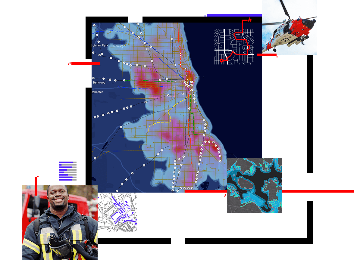 Gis For Public Safety Public Safety Mapping Software Esri