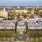 An aerial view of Charleston, South Carolina, and its surrounding waterways