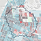 A map of Brooklyn, New York, with a red dot marking a site surrounded by a black-lined radius 