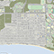 A map of the University of California, Santa Barbara campus in ArcGIS Field Maps