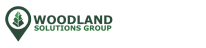 Woodland Solutions Group logo in green