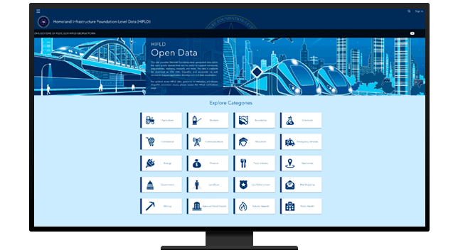 Open data portal