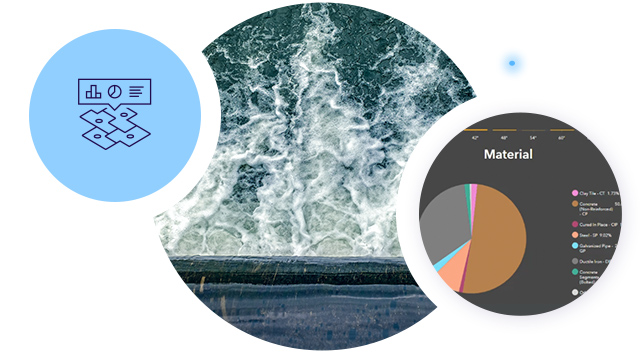 A pie chart provides a glimpse at the insights provided with the software. A torrent is next to the dashboard.