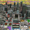 A realistic digital model of a city’s downtown core and the surrounding area