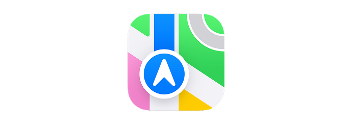 Apple maps logo