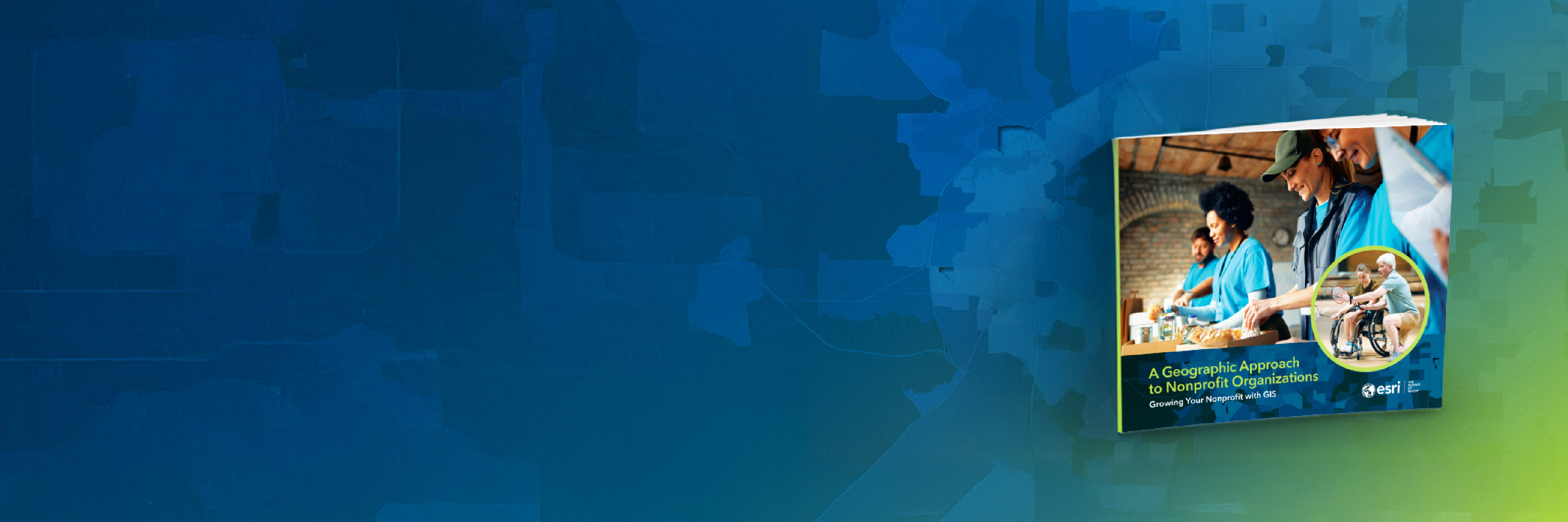 Book cover of printed version of the featured ebook on an abstract blue and green background