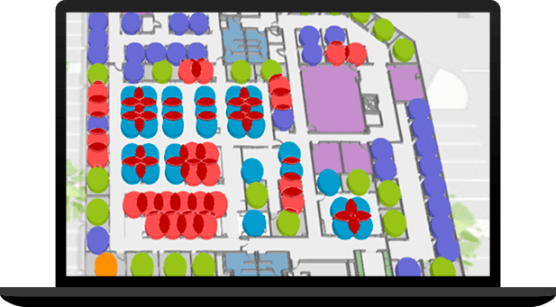 Reopening the workplace with ArcGIS Indoors webinar capacity analysis