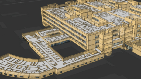 A 3D building map