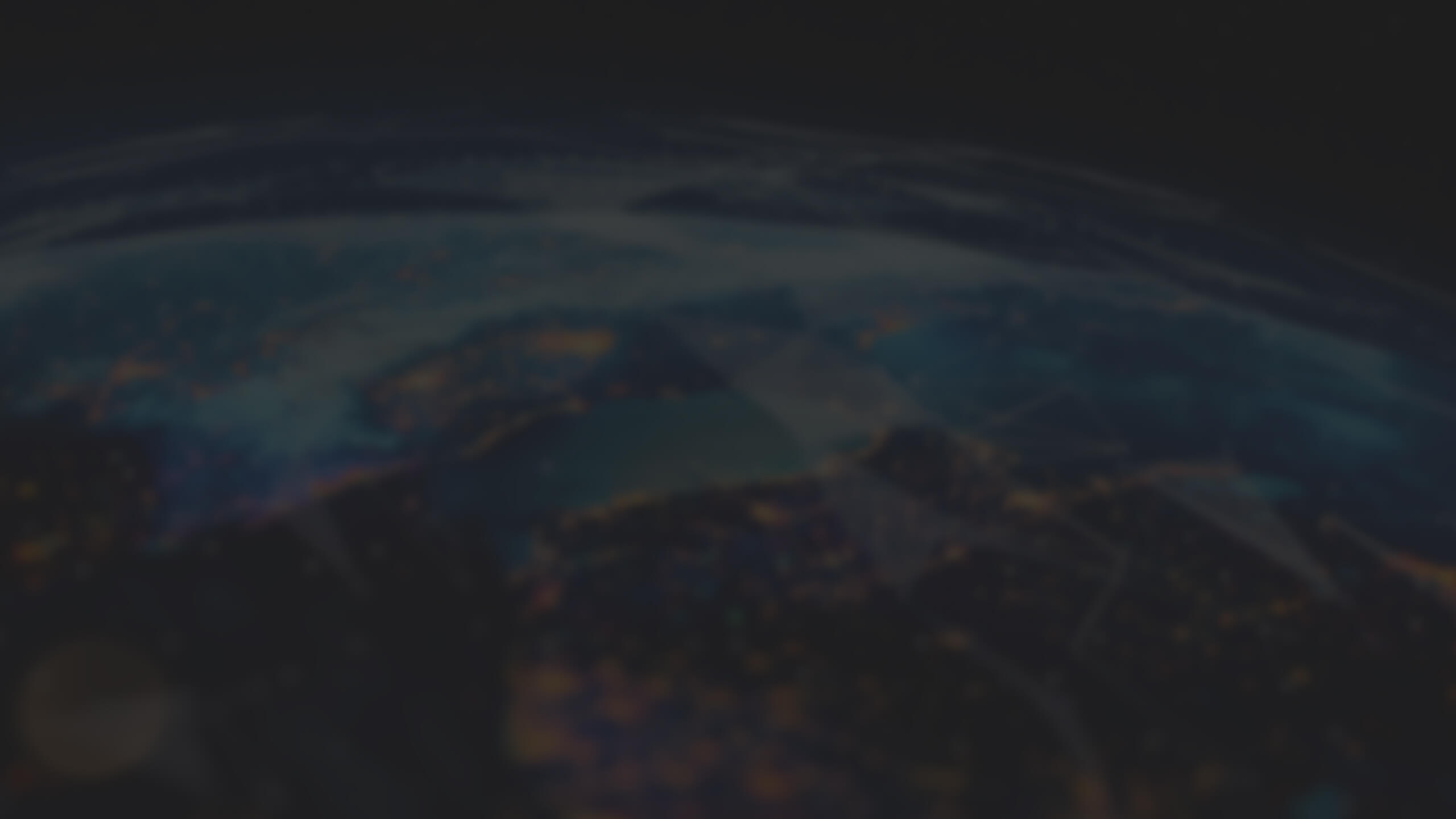 The earth is shown with an overlay symbolizing sharing the impact of GIS work through digital storytelling.