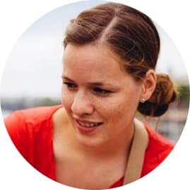 Headshot of Anna Vetter, cartographer