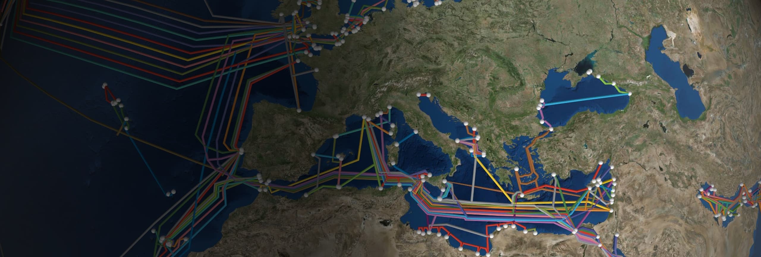 tolerancia Dar una vuelta encerrar Submarine Cables | Maps We Love - Esri