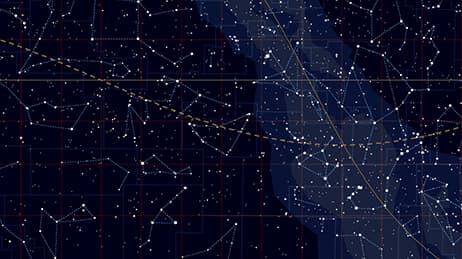 Northern Sky Star Chart