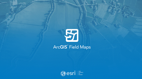 Tablet i telefon komórkowy, na których wyświetlany jest interfejs aplikacji ArcGIS Field Maps