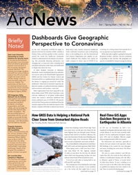 ArcNews Spring 2020 Magazine Cover