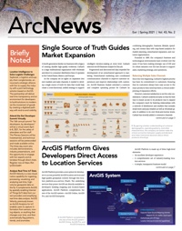 ArcNews Spring 2021 Magazine Cover