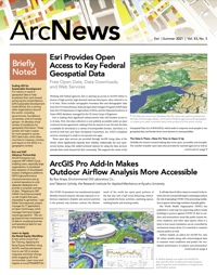 ArcNews Summer 2021 Magazine Cover
