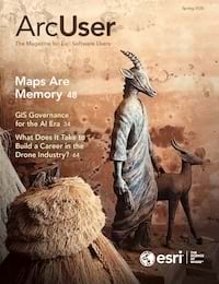 ArcUser Spring 2026 magazine cover
