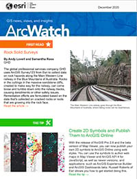 ArcWatch December 2020 magazine cover