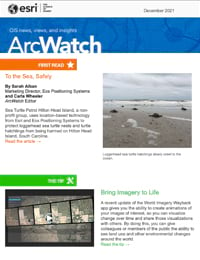 ArcWatch December 2021 magazine cover