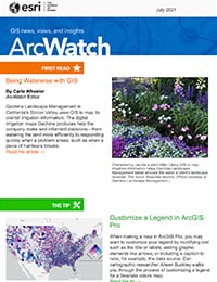 ArcWatch July 2021 magazine cover