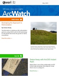 ArcWatch May 2023 magazine cover