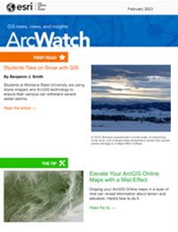 ArcWatch February 2023 magazine cover