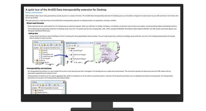 Arcgis data interoperability